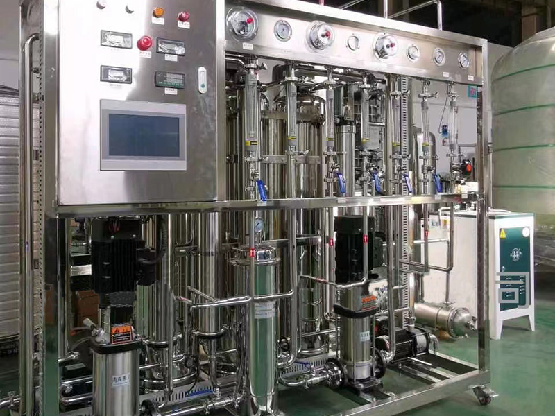 0.5吨纯化水二级RO+巴士灭菌